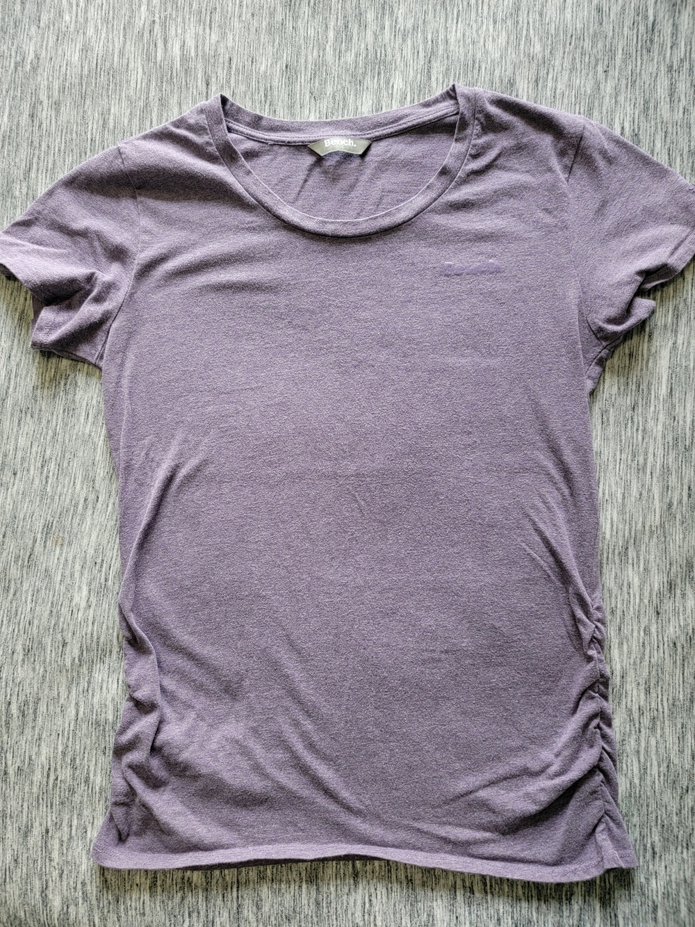 Bench Purple Short Sleeve Crewneck Tee